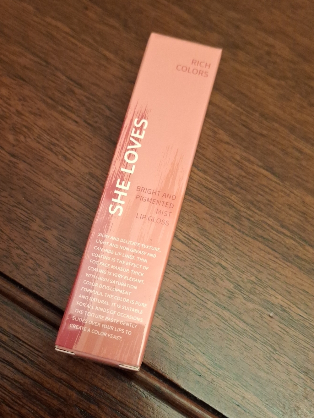 She Loves Bright & Pigmented Mist Lip Gloss - #206